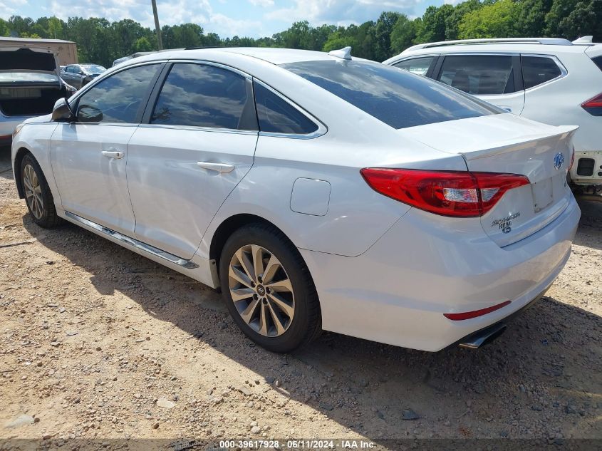 2016 Hyundai Sonata Sport VIN: 5NPE34AF5GH428568 Lot: 39617928
