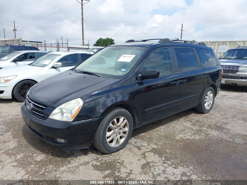 2008 Kia Sedona Ex VIN: KNDMB233286210136 Lot: 39617933