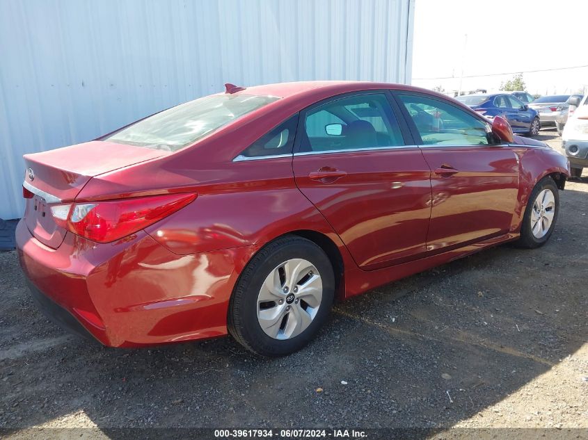 2014 HYUNDAI SONATA GLS - 5NPEB4AC1EH818931