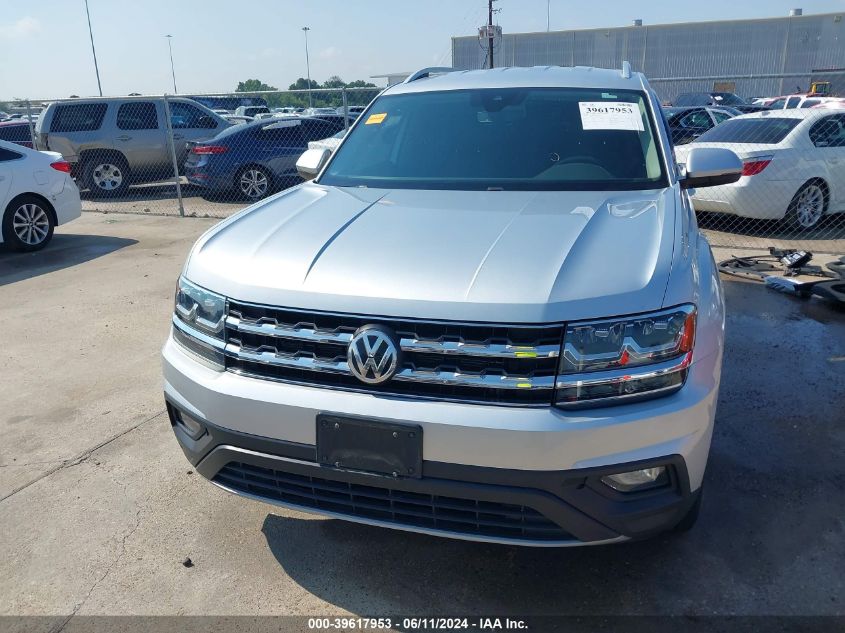 2019 Volkswagen Atlas Se VIN: 1V2WR2CA2KC572042 Lot: 39617953