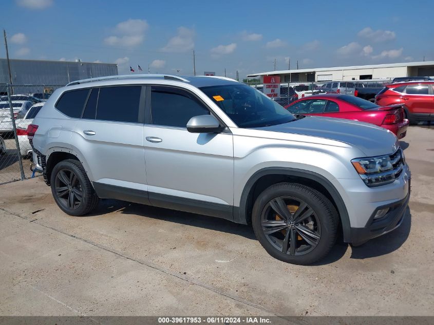 2019 Volkswagen Atlas Se VIN: 1V2WR2CA2KC572042 Lot: 39617953