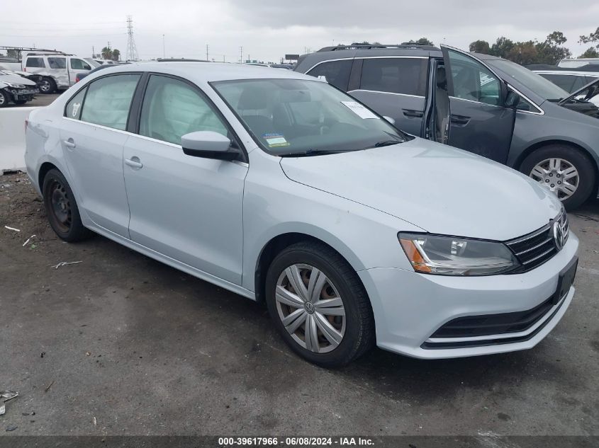 2017 Volkswagen Jetta 1.4T S VIN: 3VW2B7AJ3HM407027 Lot: 39617966