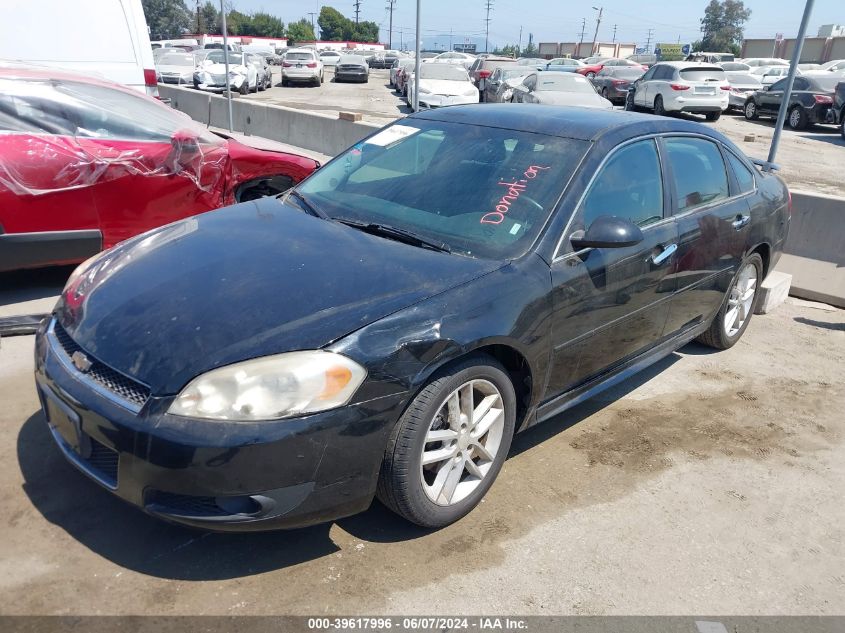 2013 Chevrolet Impala Ltz VIN: 2G1WC5E38D1202279 Lot: 39617996