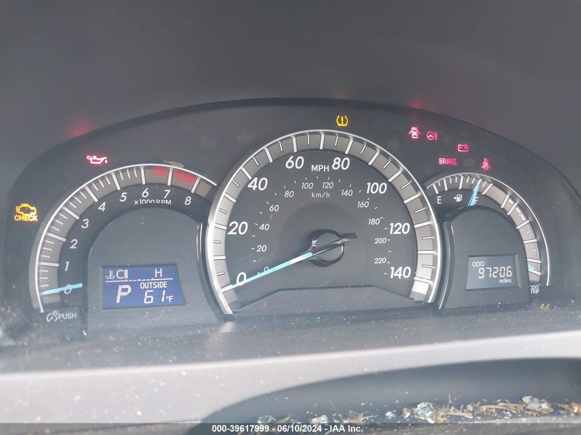 2012 Toyota Camry Se VIN: 4T1BF1FK7CU077561 Lot: 39617999