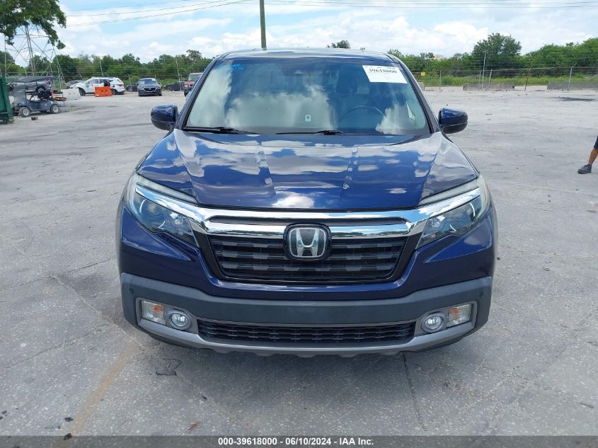 2019 Honda Ridgeline Rtl-E VIN: 5FPYK3F72KB033127 Lot: 39618000