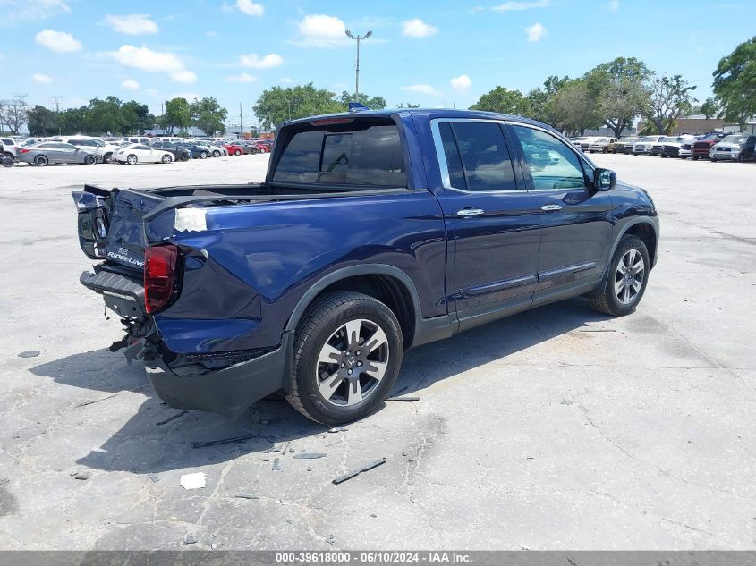 2019 Honda Ridgeline Rtl-E VIN: 5FPYK3F72KB033127 Lot: 39618000