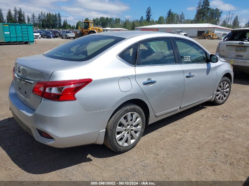 2019 Nissan Sentra S VIN: 3N1AB7AP2KY445533 Lot: 39618002