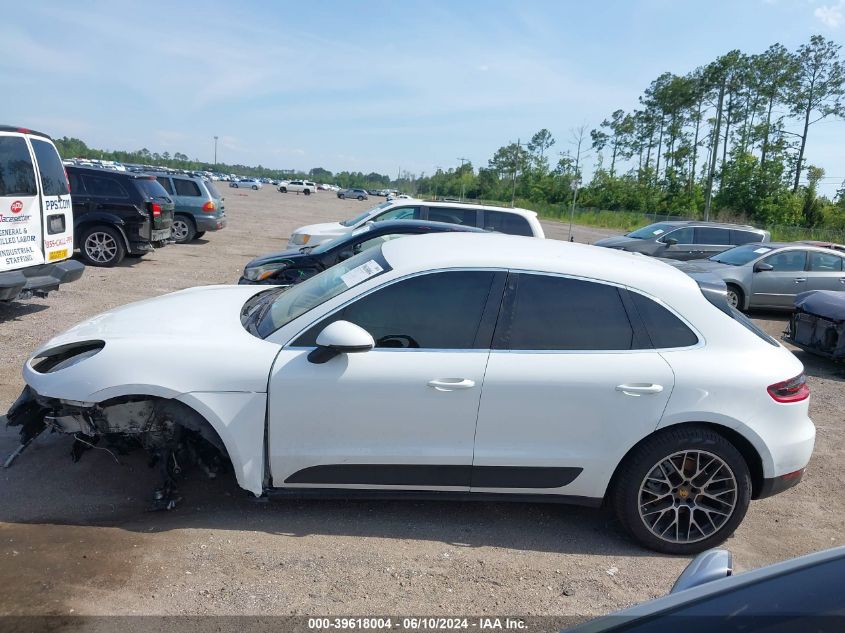 2015 Porsche Macan S VIN: WP1AB2A50FLB52287 Lot: 39618004