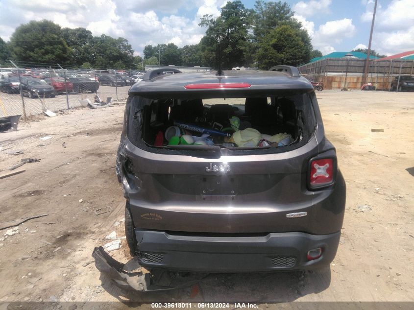 2017 Jeep Renegade Latitude Fwd VIN: ZACCJABB2HPG52221 Lot: 39618011