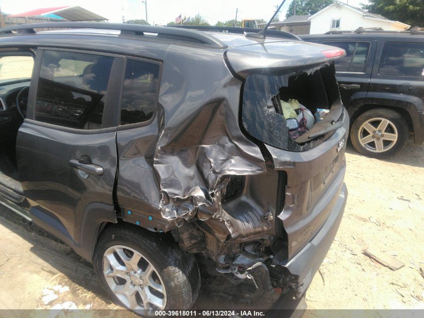 2017 Jeep Renegade Latitude Fwd VIN: ZACCJABB2HPG52221 Lot: 39618011