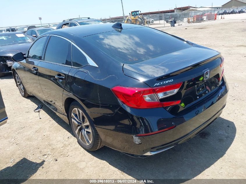 2022 Honda Accord Hybrid VIN: 1HGCV3F13NA005311 Lot: 39618013