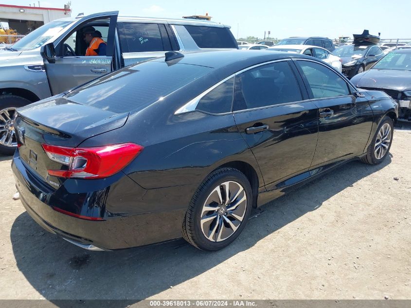 2022 Honda Accord Hybrid VIN: 1HGCV3F13NA005311 Lot: 39618013