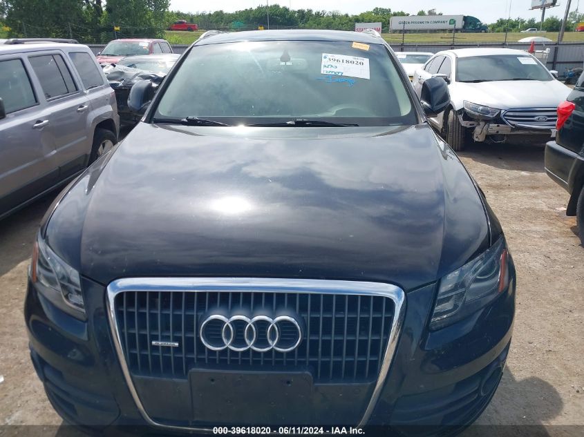 2012 Audi Q5 2.0T Premium VIN: WA1LFAFP0CA136045 Lot: 39618020