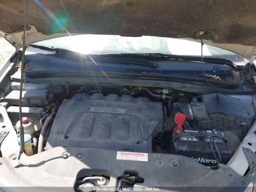 2009 Honda Odyssey Ex-L VIN: 5FNRL38789B035529 Lot: 39618023