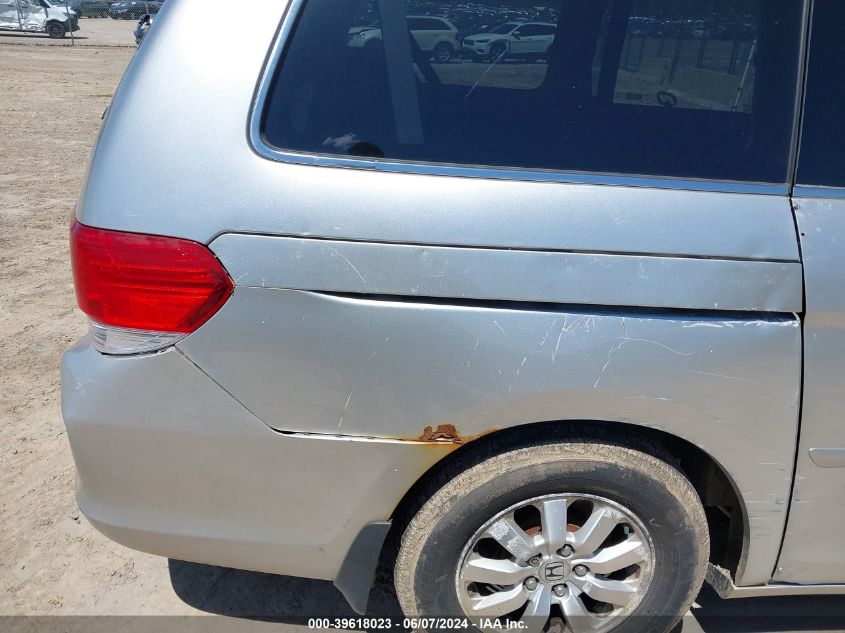 2009 Honda Odyssey Ex-L VIN: 5FNRL38789B035529 Lot: 39618023