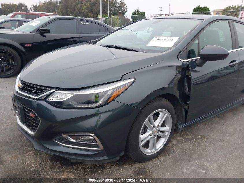 2017 Chevrolet Cruze Lt Auto VIN: 1G1BE5SM6H7134451 Lot: 39618036