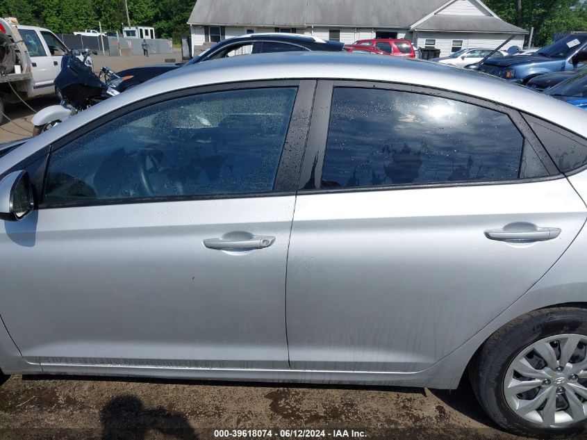 2020 Hyundai Accent Se VIN: 3KPC24A63LE126141 Lot: 39618074