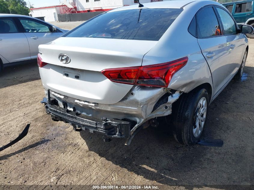 2020 Hyundai Accent Se VIN: 3KPC24A63LE126141 Lot: 39618074