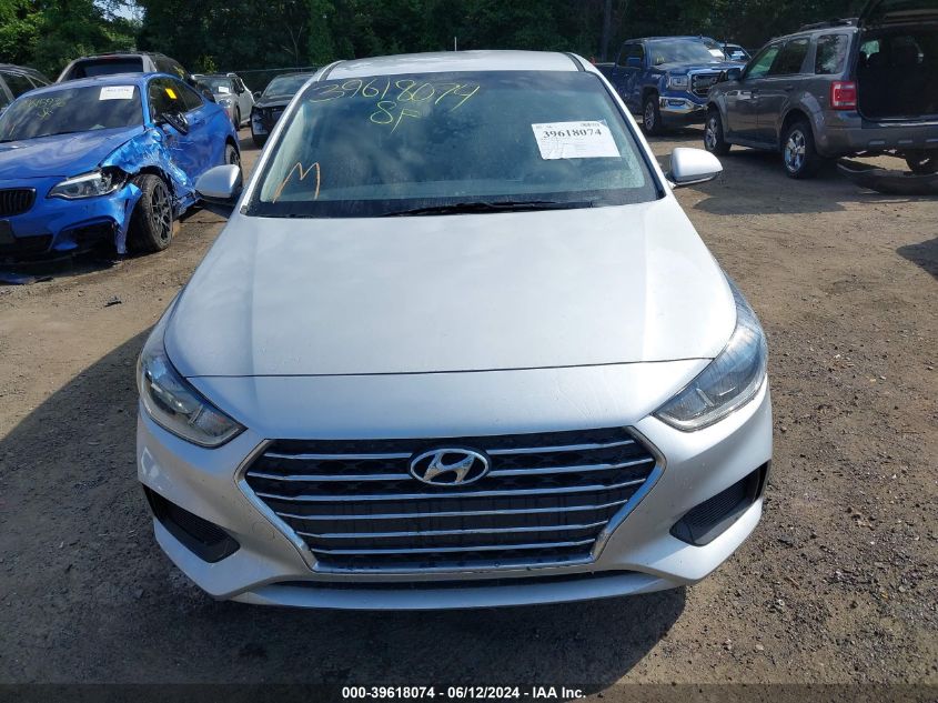 2020 Hyundai Accent Se VIN: 3KPC24A63LE126141 Lot: 39618074