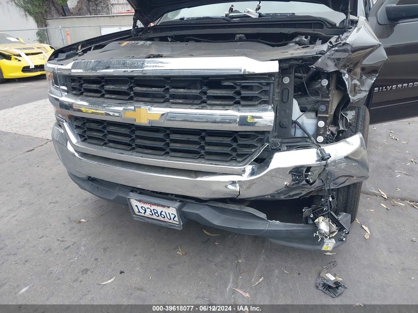 2018 Chevrolet Silverado 1500 1Lt VIN: 1GCRCREC6JZ327568 Lot: 39618077