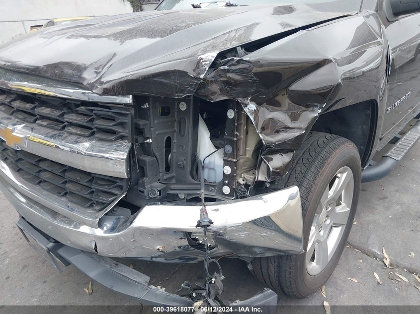 2018 Chevrolet Silverado 1500 1Lt VIN: 1GCRCREC6JZ327568 Lot: 39618077