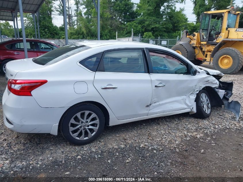 2018 Nissan Sentra Sv VIN: 3N1AB7AP8JL644923 Lot: 39618090