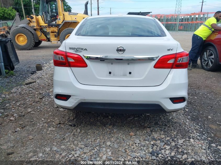 2018 Nissan Sentra Sv VIN: 3N1AB7AP8JL644923 Lot: 39618090