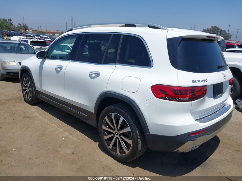 2021 Mercedes-Benz Glb 250 VIN: W1N4M4GB1MW112337 Lot: 39618115