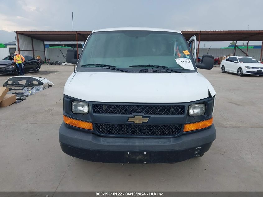 2017 Chevrolet Express 2500 Work Van VIN: 1GCWGAFF5H1301313 Lot: 39618122