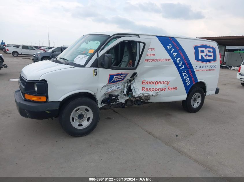 2017 Chevrolet Express 2500 Work Van VIN: 1GCWGAFF5H1301313 Lot: 39618122