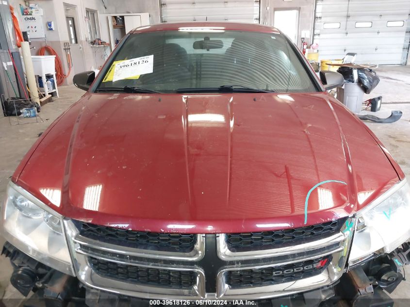2014 Dodge Avenger Se VIN: 1C3CDZAB5EN227494 Lot: 39618126