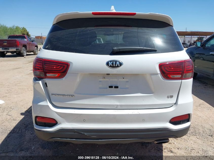 2019 KIA SORENTO LX/S - 5XYPG4A59KG540682