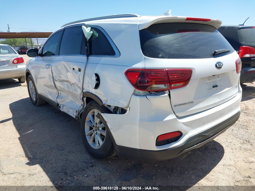 2019 KIA SORENTO LX/S - 5XYPG4A59KG540682