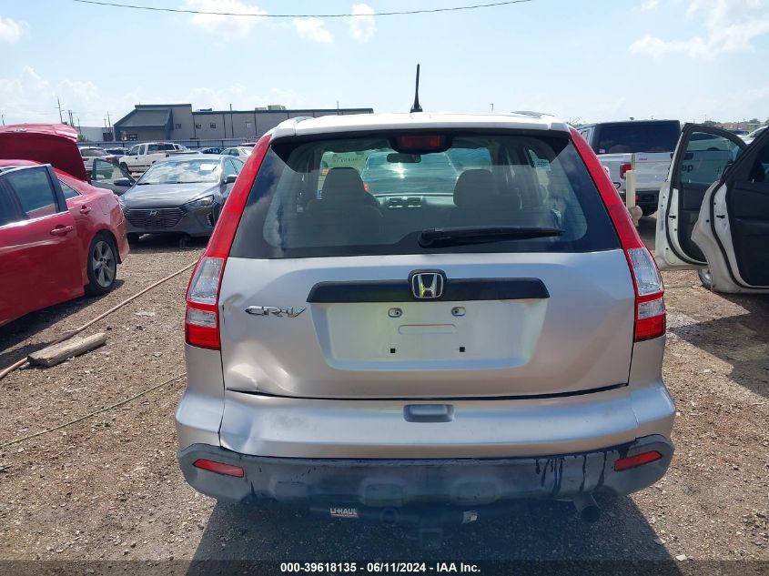 2009 Honda Cr-V Lx VIN: JHLRE38389C003266 Lot: 39618135