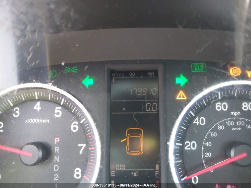 2009 Honda Cr-V Lx VIN: JHLRE38389C003266 Lot: 39618135