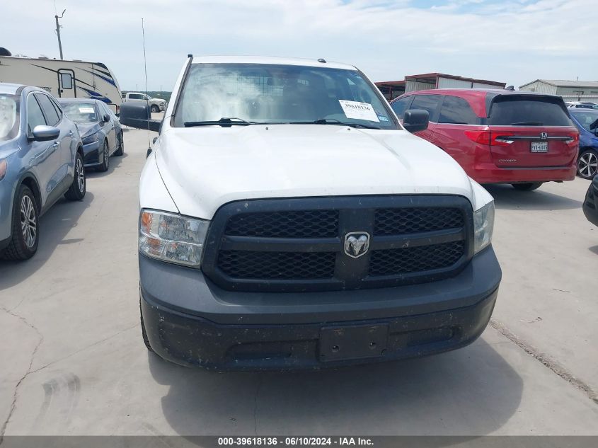 2019 Ram 1500 Classic Tradesman 4X2 5'7 Box VIN: 3C6RR6KG6KG594058 Lot: 39618136