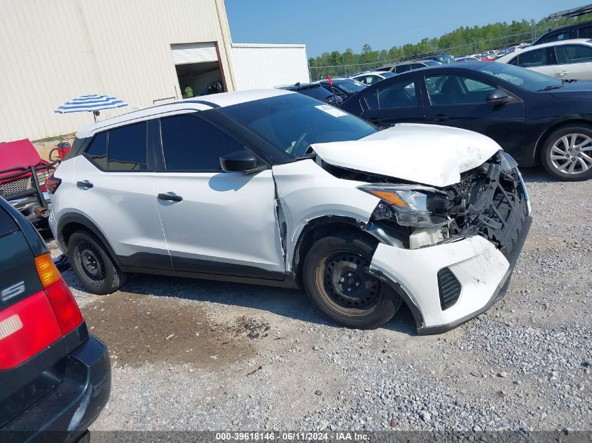 2021 Nissan Kicks S Xtronic Cvt VIN: 3N1CP5BV9ML501981 Lot: 39618146