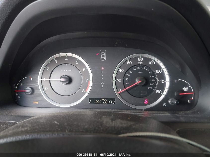 2009 Honda Accord 2.4 Ex-L VIN: 1HGCP26809A019254 Lot: 39618154