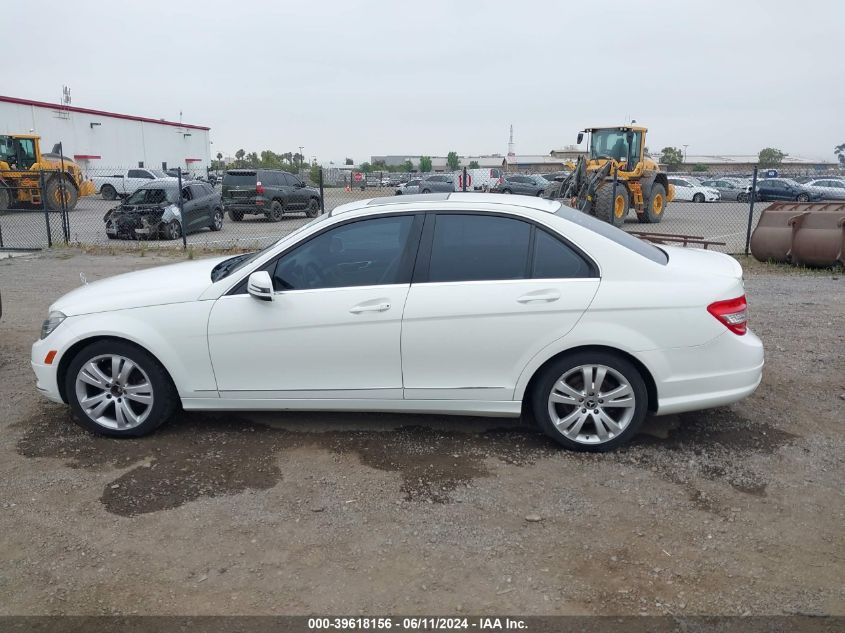 2011 Mercedes-Benz C 300 Luxury 4Matic/Sport 4Matic VIN: WDDGF8BB5BR155965 Lot: 39618156