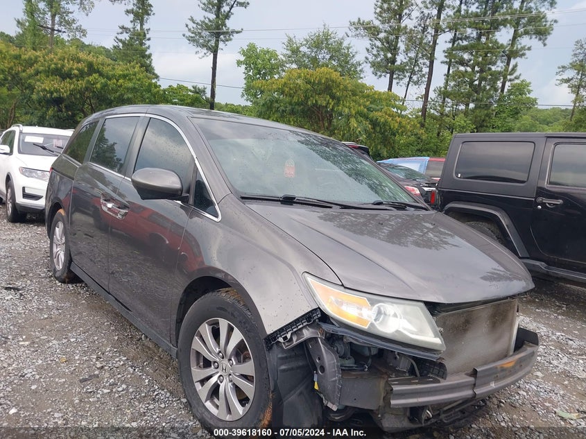 2014 Honda Odyssey Ex-L VIN: 5FNRL5H67EB087201 Lot: 39618160