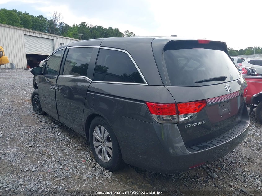2014 Honda Odyssey Ex-L VIN: 5FNRL5H67EB087201 Lot: 39618160