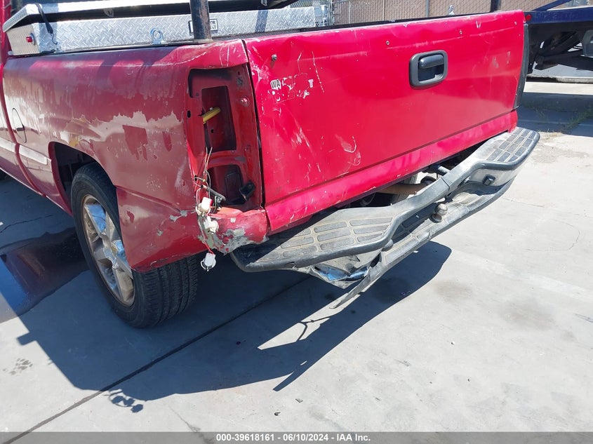 2001 Chevrolet Silverado 1500 Ls VIN: 2GCEC19T111192969 Lot: 39618161