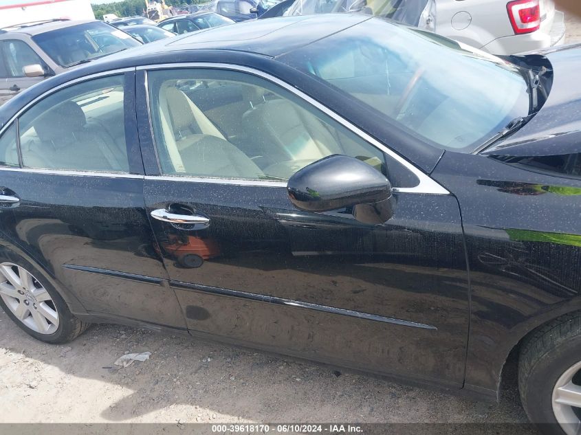 2008 Lexus Es 350 VIN: JTHBJ46G182221820 Lot: 39618170