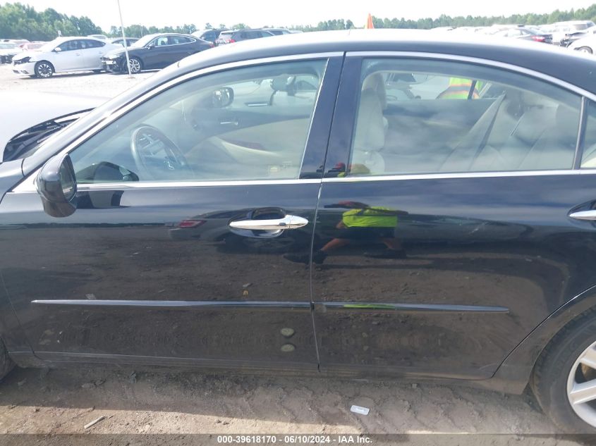 2008 Lexus Es 350 VIN: JTHBJ46G182221820 Lot: 39618170