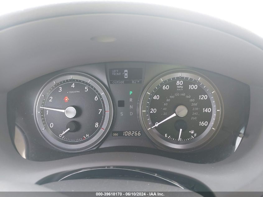 2008 Lexus Es 350 VIN: JTHBJ46G182221820 Lot: 39618170