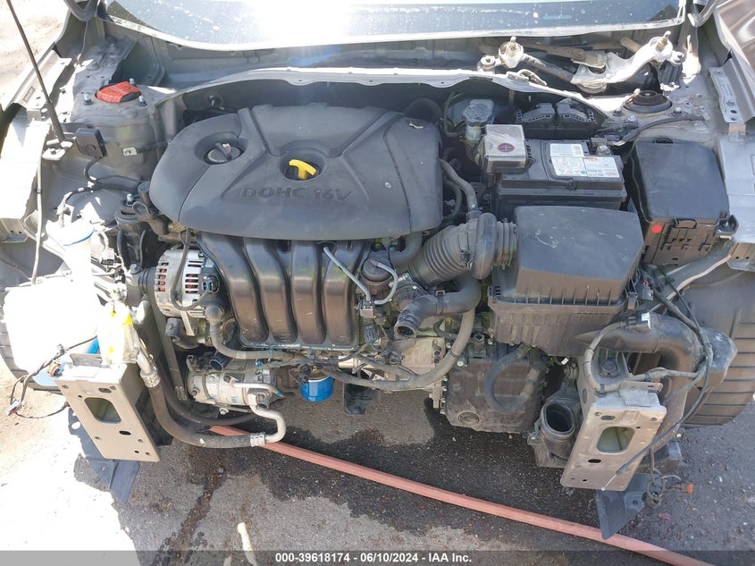 2014 Hyundai Elantra Se VIN: 5NPDH4AE6EH485945 Lot: 39618174