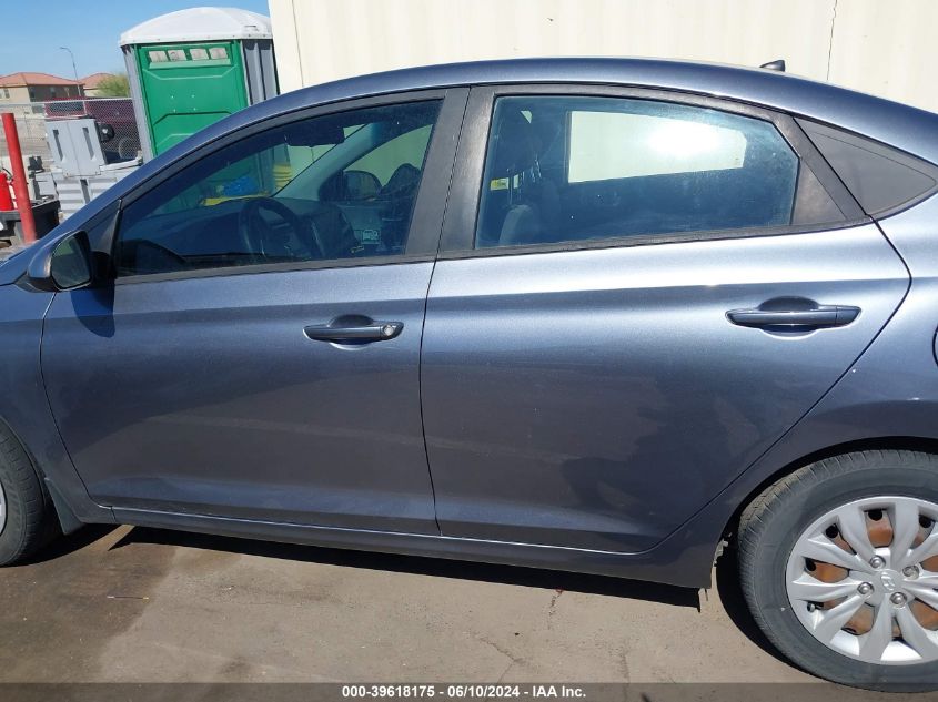 2020 Hyundai Accent Se VIN: 3KPC24A6XLE114939 Lot: 39618175