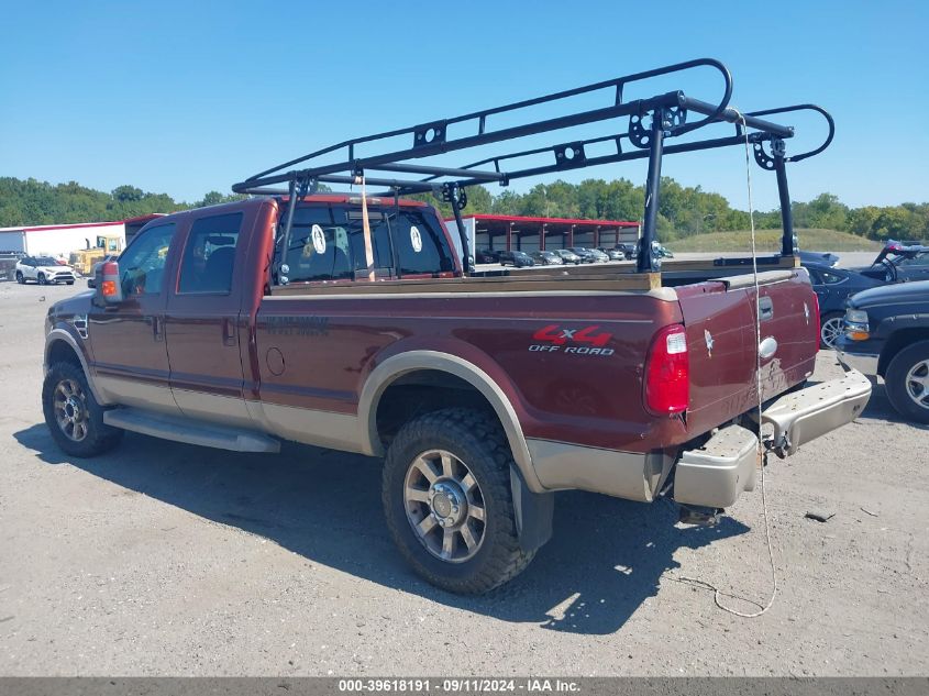 2008 Ford F-350 Fx4/Harley-Davidson/King Ranch/Lariat/Xl/Xlt VIN: 1FTWW31RX8EC38055 Lot: 39618191