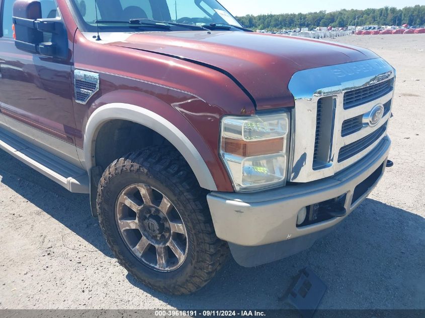 2008 Ford F-350 Fx4/Harley-Davidson/King Ranch/Lariat/Xl/Xlt VIN: 1FTWW31RX8EC38055 Lot: 39618191