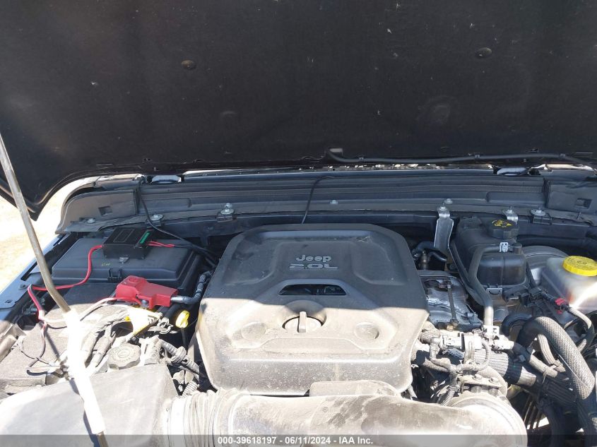 2021 Jeep Wrangler Sport S 4X4 VIN: 1C4GJXAN2MW578585 Lot: 39618197